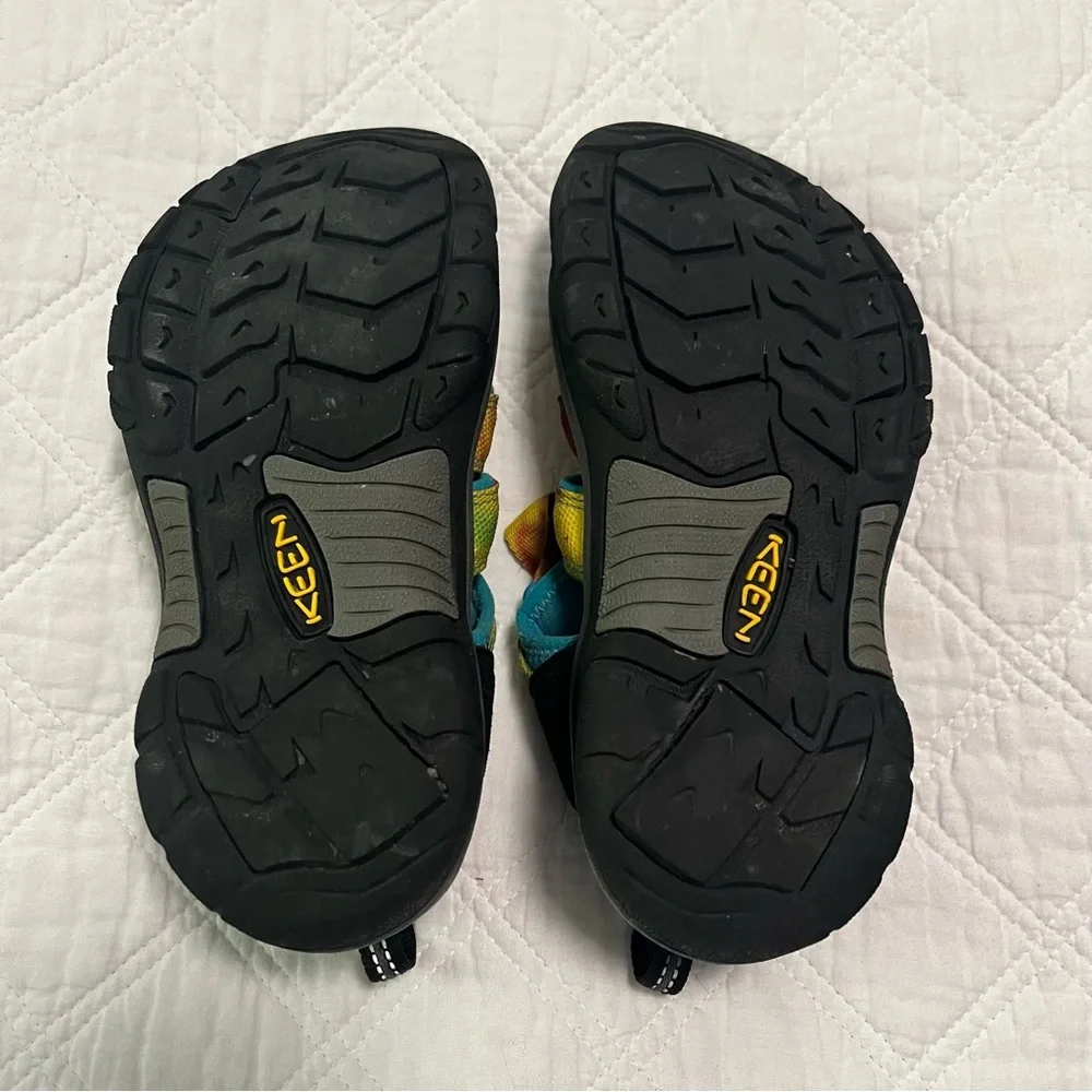 Keen Rainbow Tie-dye Colorful Kids Outdoor Sandals